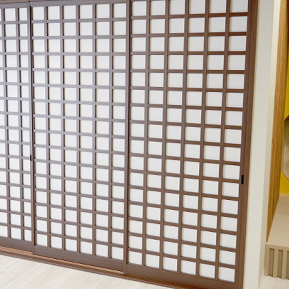 和の格子戸