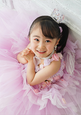 3歳女の子ドレスの写真